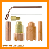HEATING, BRAZING, WELDING TIPS & BARRELS