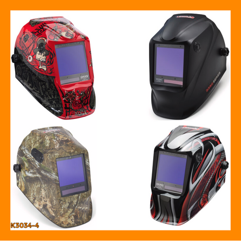 LINCOLN - VIKING 3550 SERIES 4 WELDING HELMETS