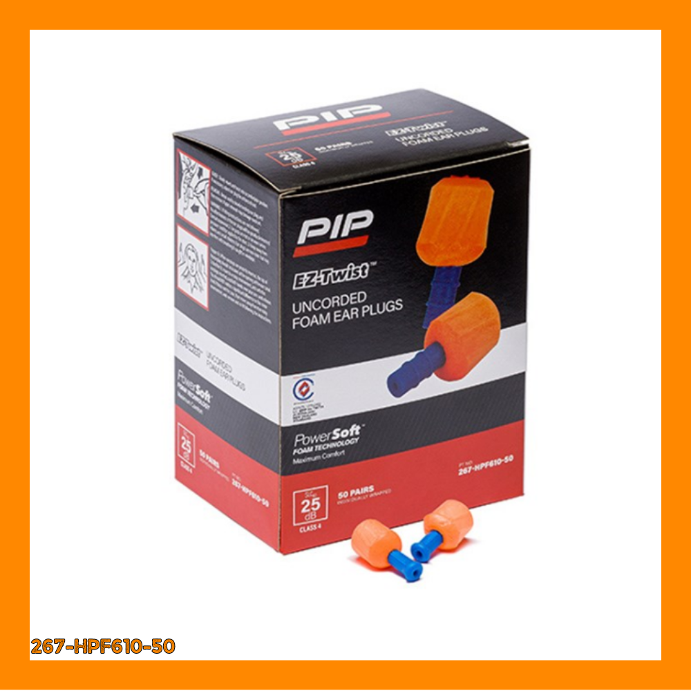 PIP - EZ-TWIST EARPLUGS UNCORDED (50 PAIR PACK) – HVWH